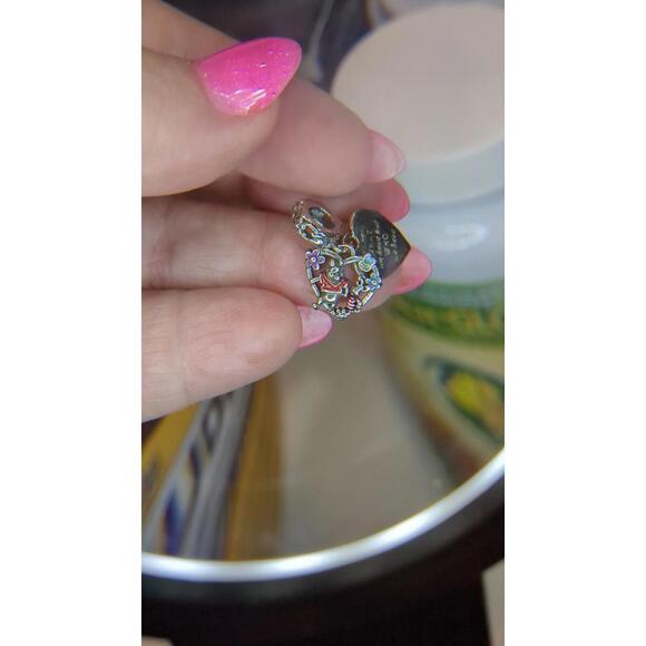 Winnie the Pooh, Eeyore, & Pooh heart charm set of 3 charms - Picture 5 of 6